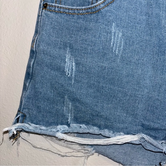 FALMER HERITAGE distressed Jean shorts Size S - Picture 2 of 6
